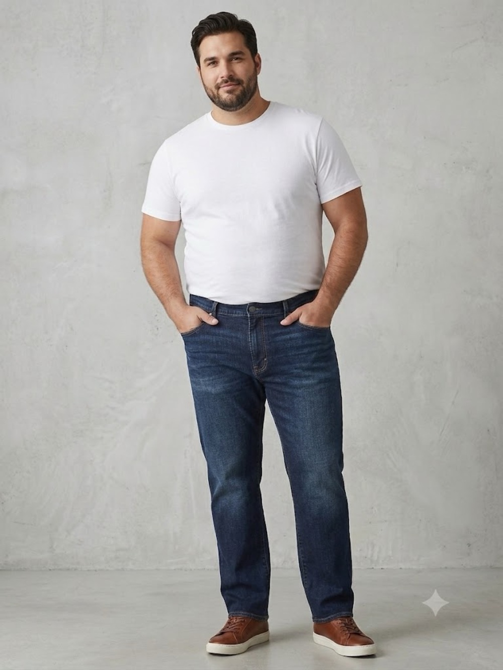NWOT Lucky Brand Men’s 181 Relaxed Straight Leg Jeans - Dark Wash 46x30